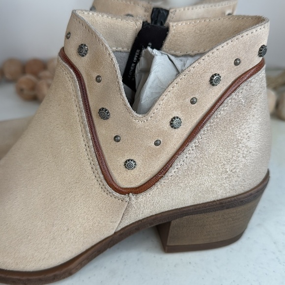 Miz Mooz Keeley Women's Ankle Boot Linen Size 9.5/Euro 40 - Picture 3 of 10